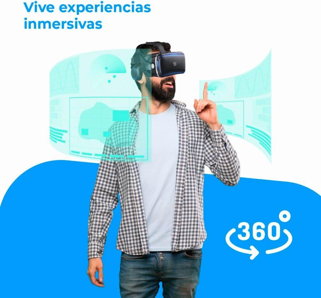 Con las NK Gafas 3D VR vivirás experiencias en 360º