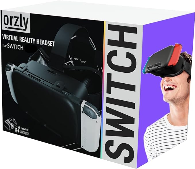 Embalaje Auriculares ORzly para gafas virtuales Nintendo Switch